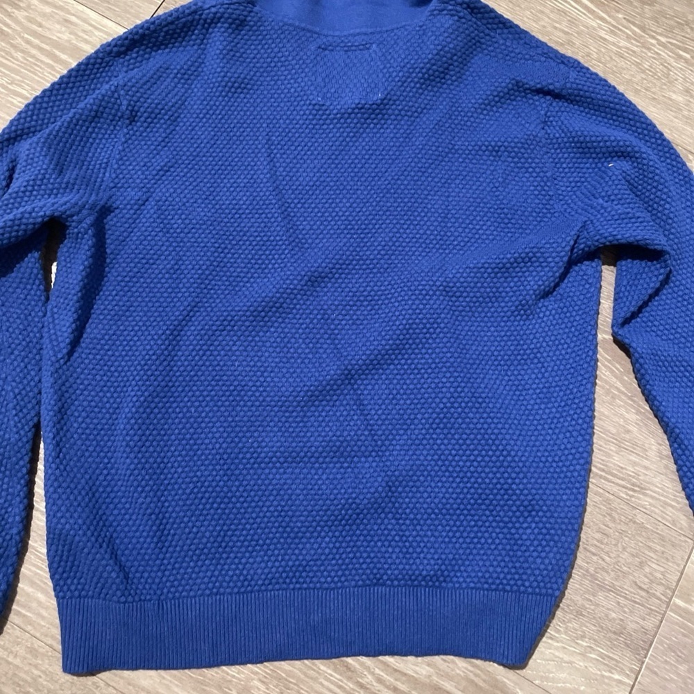 Abercrombie Kids Textured Royal Blue Sweater - Picture 5 of 5